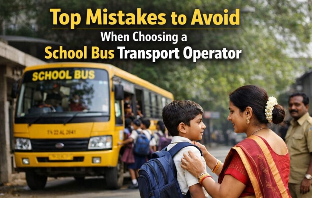 Mistakes to Avoid When Hiring School Bus Transport Operator