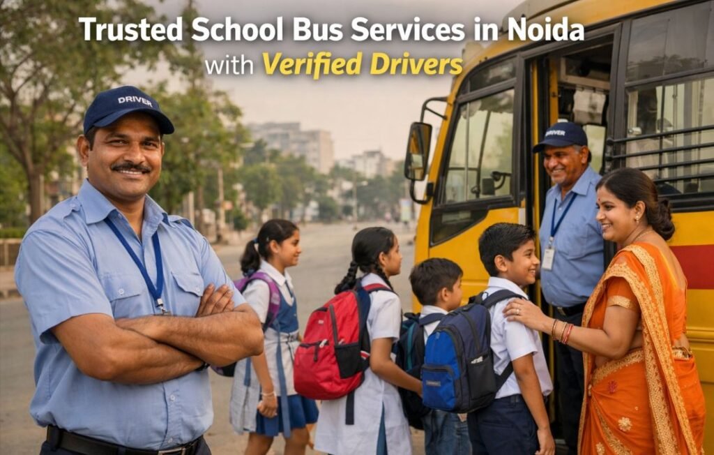 Trusted School Bus Services in Noida with Verified Drivers